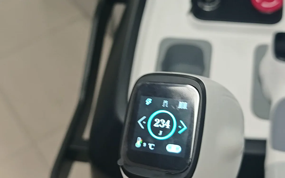Visuele controle van het MEDAES Diolasheer handstuk