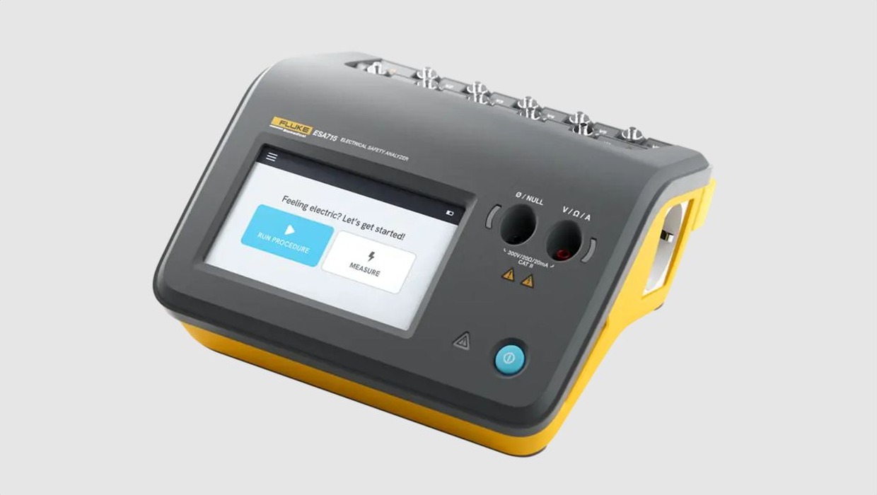 Fluke ESA715 voor de elektrische veiligheidstest