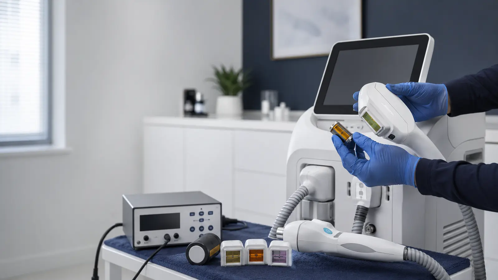 Technische keuring van professioneel IPL- en lichtsysteem