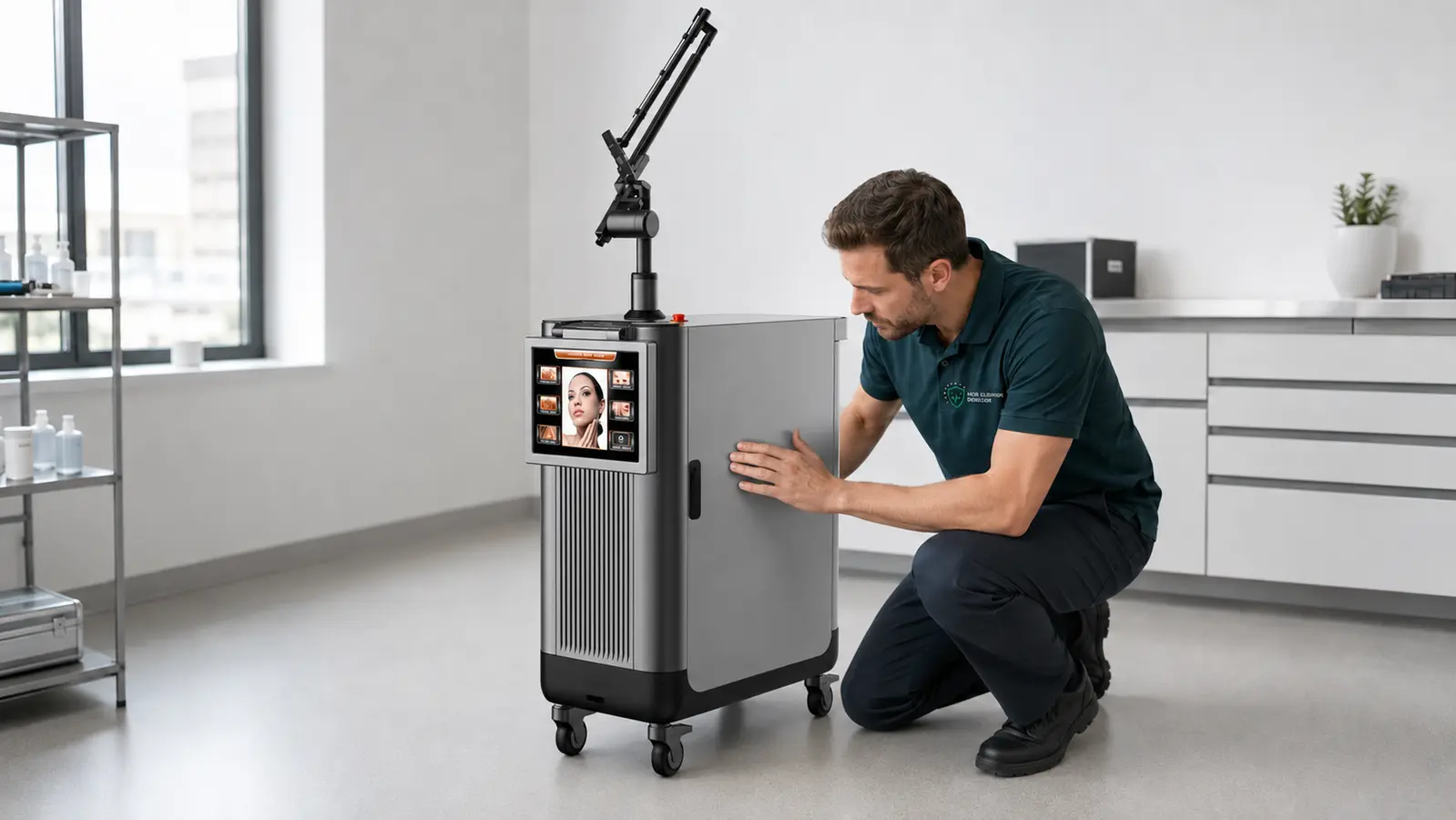 Visuele inspectie van een MEDAES PicoElite MDR500